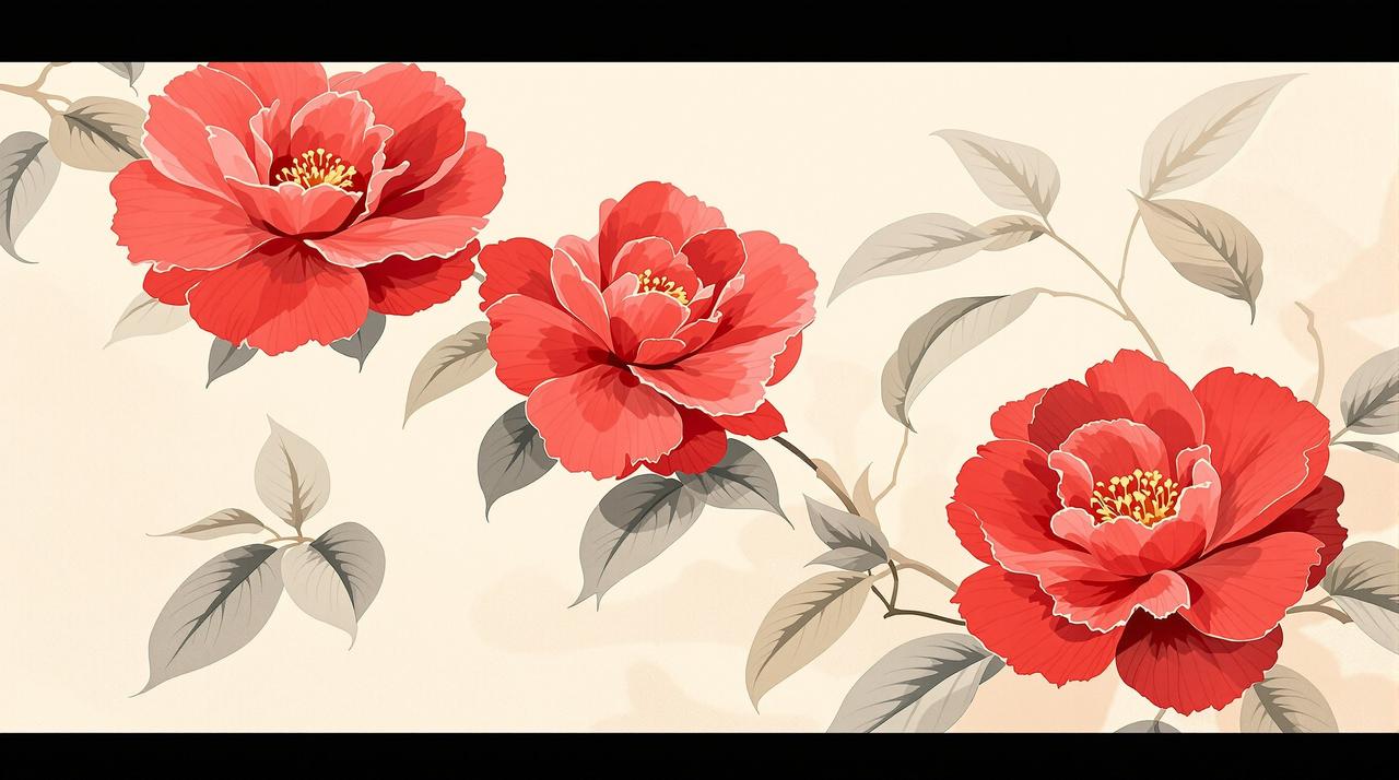 日漫番剧专题 - 山茶花开·傲骨佳人